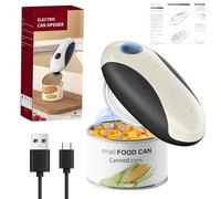 Pawfly Rechargeable Electric Can Opener with Magnetic Lid Holder, One Touch Automatic Cordless Tin Opener for Arthritic & Arthritis Hands, Hands Free Operation, Electric Tin Opener for Smooth Edges