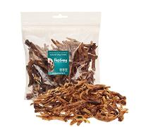 PawGang - Chicken Feet 1kg - 100% Natural Treats for Dogs Puppies Young Adult Old Small Large Dog - Tasty Air Dried Chews Snacks - Healthy Hypoallergenic - Low Fat Grain Free - BARF Raw