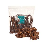 PawGang - Duck Neck 1kg - 100% Natural Treats for Dogs Puppies Young Adult Old Small and Large Dog - Tasty Air Dried Chews Snacks - Healthy Hypoallergenic - Low Fat Grain Free - BARF Raw