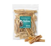 PawGang Lamb Skin Sticks 500g - Air Dried Natural Dog Treats Puppy Chews
