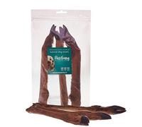 PawGang - Roe Deer Leg with Fur 3 pcs - 100% Natural EU Sourced Treats for Dogs Puppies Young Adult Old Small and Large Dog - Air Dried Chews - Healthy Hypoallergenic - Low Fat Grain Free - Barf Raw