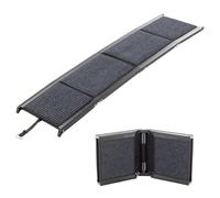 PawHaven Folding Dog Ramp Non-Slip Pet Ramp for Cars Sofa Bed - Dog Steps for Car, Large & Small Dogs, Lightweight Portable, 160X44CM