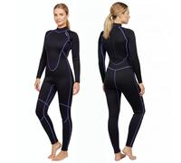 PAWHITS Wetsuit Women, 3mm Neoprene Full Body Wet Suit Women's for Cold Water, Thermal Long Sleeve Back Zip Womens Wetsuit for Scuba Diving Swimming Surfing Snorkeling (XL)