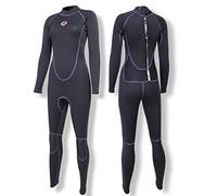 PAWHITS Womens Wetsuit 3mm Thermal Long Sleeve Neoprene Wetsuits Full Length for Diving Surfing Snorkeling