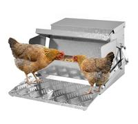 PawHut 11.5KG Automatic Chicken Poultry Feeder Rat Proof Treadle