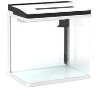 PawHut 13L Glass Aquarium Fish Tank with Filter & LED Lighting, Ideal for Betta, Guppy, Shrimp & Mini Parrot Fish, 29 x 20 x 30.5 cm Aosom UK