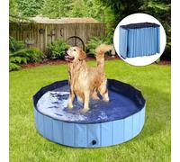 PawHut 140 x 30H cm Pet Swimming Pool-Blue