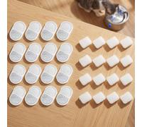 Pawhut 16 Pack Cat Water Fountain Filters For Automatic Pet Fountain, White