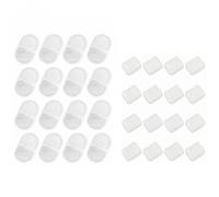 Pawhut 16 Pack Cat Water Fountain Filters For Automatic Pet Fountain In White White