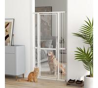 PawHut 180cm Extra Tall Pet Gate Cat Gate with Narrow Gap, 76-104cm Wide