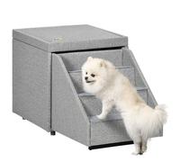 PawHut 2 in 1 Dog Steps Ottoman