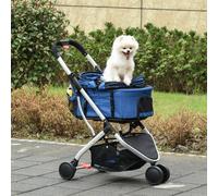PawHut 2 In 1 Foldable Dog Stroller