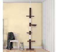 PawHut 230-260cm Floor-to-Ceiling Cat Tree