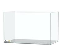 Pawhut 24L Fish Tank, Transparent With Protective Base Mat 40 X 25 X 25 Cm In Clear Clear
