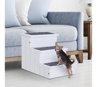 PawHut Pet Stairs D06-065WT 380 x 405 x 445 mm White