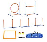 PawHut 4 Pcs Dog Agility Training Equipment - Dog Outdoor Games w/ Carry Bag | TJ Hughes