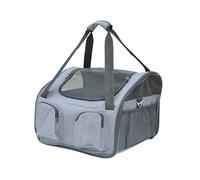 PawHut 41Lx34Wx30H cm Pets Carrier Folding Bag-Grey