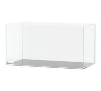 Pawhut 51L Glass Aquarium Fish Tank With Protective Base Mat 60 X 30 X 30 Cm In Clear Clear