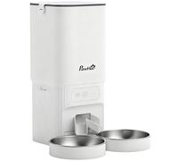 Pawhut Automatic Cat Feeder, 7L Cat Food Dispenser With App Control, Timer