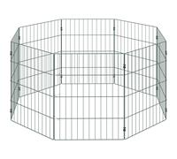 PawHut 8 Panel Pet Playpen for Small Dogs Indoor Outdoor 60 cm Height