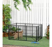 PawHut 82.5-150 x 61cm Heavy Duty Pet Playpen