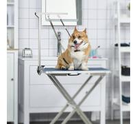 PawHut Adjustable Pet Grooming Arm w/ Clamp - Haunch Holders - Grooming Loop | TJ Hughes