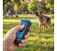 Pawhut Anti Barking Device For Dogs, Ultrasonic Stop Dog Barking Device In Black Black