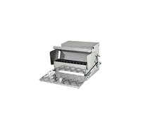 PawHut Automatic Chicken Feeder Galvanized Steel Poultry Feeders 115KG