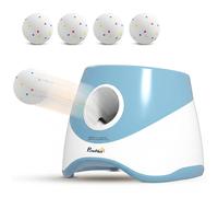 PawHut Automatic Dog Ball Launcher with 5 ETPU Balls 5.8 cm, 3 Distance Settings 6/10/14 m, Blue