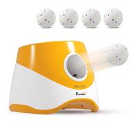 PawHut Automatic Dog Ball Launcher for Medium Dogs Orange