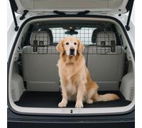 PawHut Dog Guard for Car Boot Adjustable Mesh Barrier Pet Headrest, 90-120W X 40