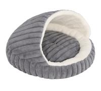 PawHut Cat Bed for Indoor Kittens, Cat Cave House with Non-Slip Bottom and Washable Cushion