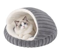 PawHut Cat Bed for Indoor Kittens, Cat Cave House with Non-Slip Bottom