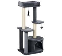 PawHut Cat Multi-Activity Tree Tower w/Perch House Scratching Post Play Ball