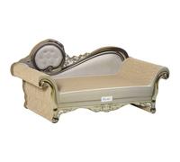 Pawhut Cat Scratching Bed Scratcher Board Pet Furniture Modern With Catnip In Brown Brown