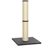 Cat Scratching Post, 80cm Tall Cat Scratch Post with Sisal Rope, Dark Grey