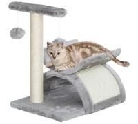 Cat Tree Plush Scratcher Play Centre Tunnel Dangling Ball