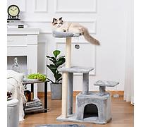 PawHut Cat Tree D30-348 1140 x 600 x 400 mm Grey