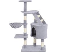 PawHut Cat Tree Kitten Scratching Post Scratch Scratcher Climb Activity Center