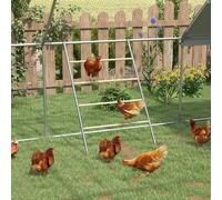 Pawhut Chicken Perch For Coop, Jungle Gym Roosting Bar For Backyard Farm In Natural Natural