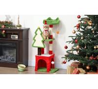 PawHut Christmas Cat Tower