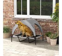 PawHut Cooling Raised Dog Bed w/ Breathable Mesh - Light Grey - Large | TJ Hughes