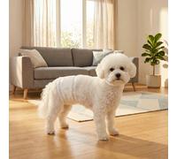PawHut Disposable Dog Diapers Dog Nappies 48 Count - Male - M