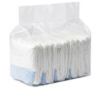 PawHut Disposable Dog Diapers Female Absorbent Dog Nappies M 24-41 cm | 48 Count, Puppy Sanitary Wraps Panties, for Incontinence or Excitable Urination and Training