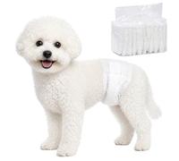 PawHut Disposable Dog Diapers Male Absorbent Dog Nappies M 45-64 cm