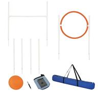 Pawhut Dog Agility Equipment Obedience Training Set for Dogs - Multicoloured