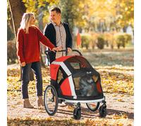 PawHut Dog Bicycle Trailer