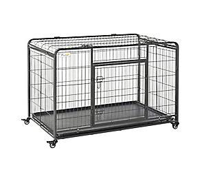 PawHut Dog Cage D02-052V02 810 x 1250 x 760 mm Grey