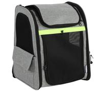 PawHut Dog Carrier Backpack Expandable, Breathable Pet Carrier Bag for Small Puppy Cat with Reflective Strip for Travel Hiking