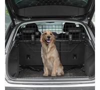PawHut Dog Guard for Cars Adjustable Boot Barrier Metal Mesh Pet Headrest
